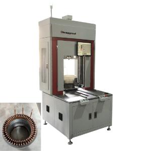 Quality Customized Automatic Electric Motor Winding Machine 140mm Stator Assembly Line wholesale