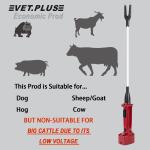 5V Electric Shock Prod 80cm Ni Cd Battery Low Current For Pig