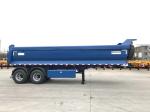 3 Axles Heavy Mechanical Suspension Trailer Rear Dumping Truck Trailers with 9t