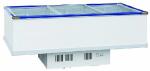 Electrical Commercial Display Refrigerator , Glass Doors Chest Freezer 1035L