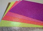 Heat - Resistant Sticky Back Glitter Paper , Handmade Adhesive Glitter Paper