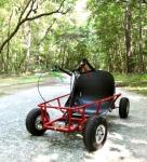 Mechanical Chain Transmission 20mph 40cc Youth Go Karts