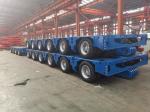 Customized Axle Number Heavy Duty Hydraulic Lowbed Trailer for Oversized Load