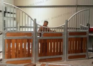 Quality Front Safety Galvanized Horse Stable Box And Stall Panel Standard Size wholesale