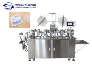 Quality H1900mm Antiseptic Alcohol Pad Packing Machine 60*60mm self diagnosis wholesale