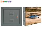 P4.8 Advertising Outdoor Fixed LED Display Steel Waterproof Cabinet