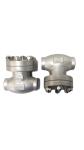 Horizontal Pipelines Cryogenic Check Valve Light Weight Good Sealing Performance
