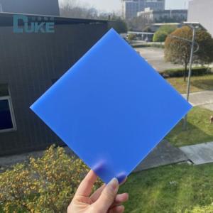 Quality Blue And White Plexiglass Panel Blue Sign Color Change Acrylic For Night Use wholesale