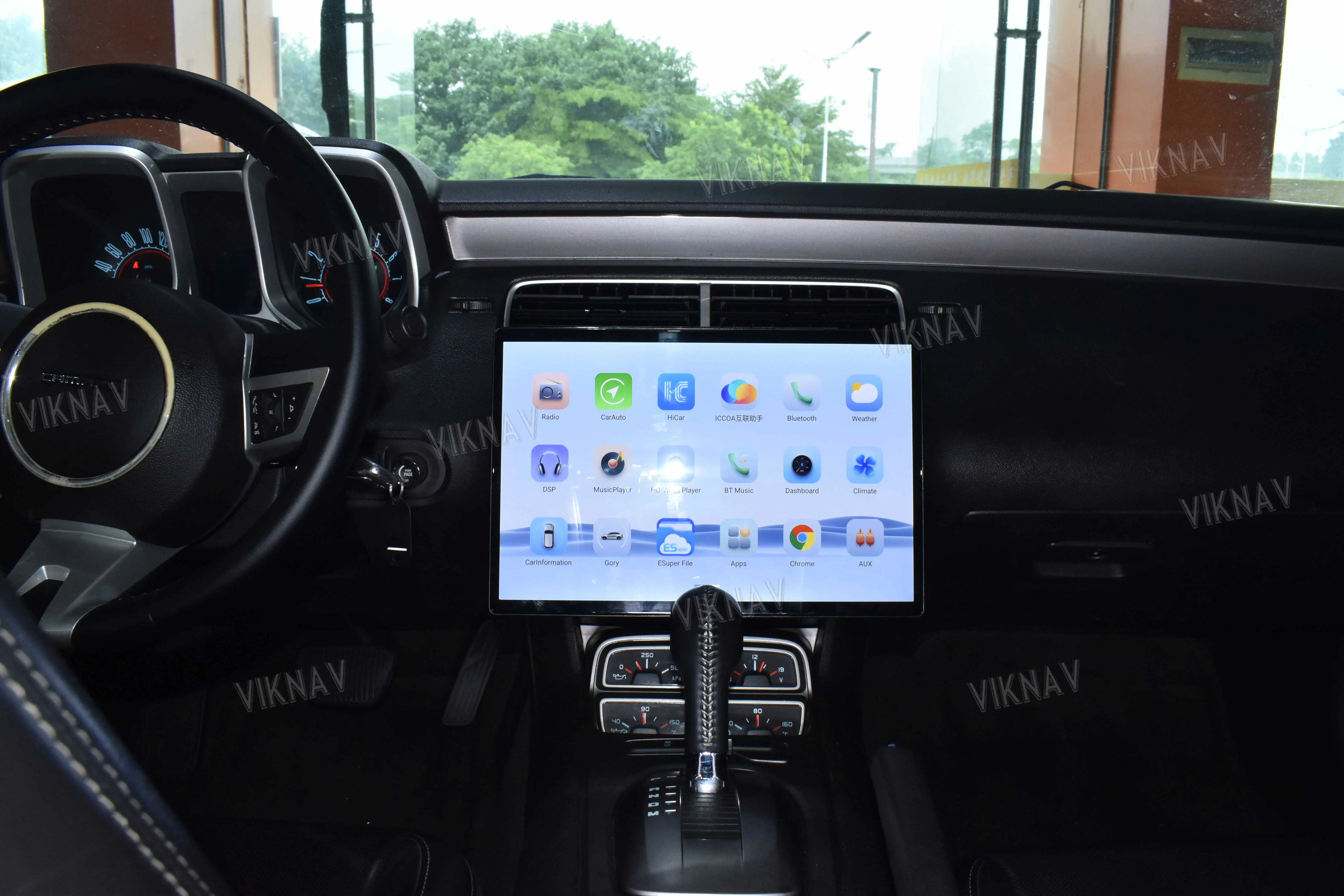 15 Inch Touch Screen Android Car Radio Replacement for Chevrolet Camaro 2010 - 2015 Car Stereo Upgrade Carplay