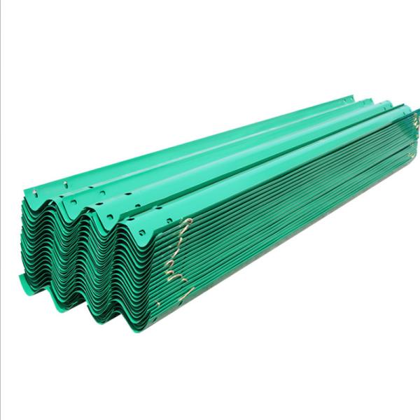 Custom Color Corrugated W Beam Anti-collision Highway Guardrail Roadway Safety
