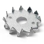 Standard Zinc Plated Nail Plate for Wood Building Connector Joist Roof Timber