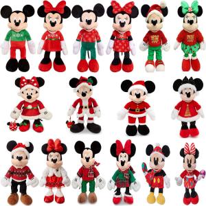 Quality Disney Christmas Minnie Mouse and Mickey mouse Soft Plush Toys wholesale