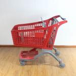 175L Large Capacity New Pure Supermarket trolley Plastic Shopping Carts