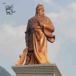 Bronze Guan Gong Sculpture Copper Metal Kwan Kung Statue Outdoor Large Custom