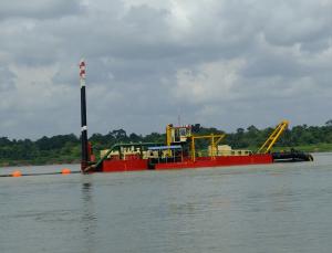Quality 18 Inch Plain Suction Dredger Hydraulic Machinery Long Distance High Reliability wholesale