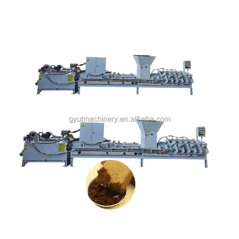 5kg COCOPEAT Coir Pith Block Machine for Compressed Coconut Cocopeat Bricks Making