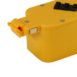 Quality 14.4V NiMH Roomba Replacement Battery , 3500mAh Yellow Roomba Aps Battery wholesale