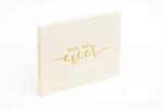 Custom MEMORIES GOLD FOIL Linen Video Book Wedding Linen Wedding Folder Booklet