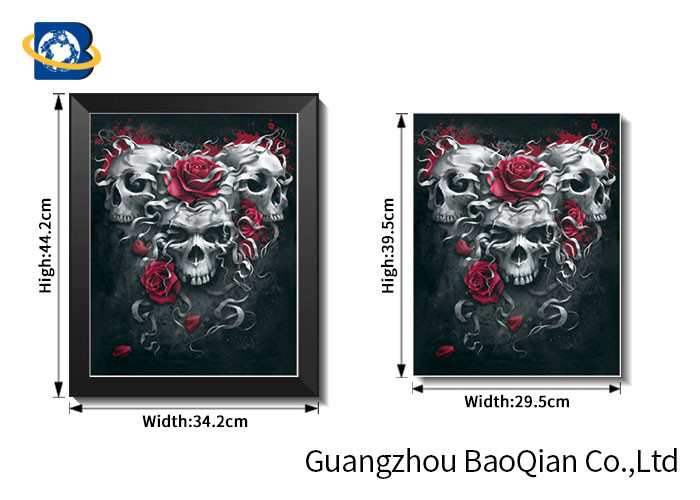 3D 5D Lenticular Flip Effect , 3D Lenticular Photography Indoor Wall Decor