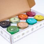 Aroma Candle Soy Handmade Candles Scented Candle Colorful Tin Jars Gift Set