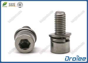 Quality Stainless Steel 316 Socket Cap SEMS Screws with Double Washers wholesale