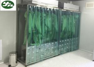 Quality SS Clean Room Garment Cabinet , Clothes Storage Closet For Pharmaceutical Factory wholesale