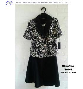 Quality Latest ladies 3pcs skirt suit ,wholesale suit jacket/ladies suits/ wholesale