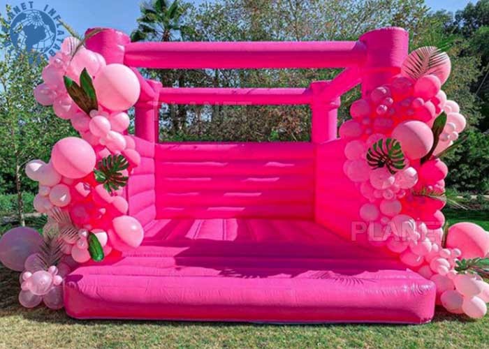 Commercial Outdoor Adult Inflatable Bounce House Combo Castle White Bounce House Inflatable Wedding Bouncer