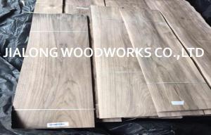 Quality Slice Cut American Wood Flooring Veneer / Walnut Wood Veneer For Floor Surface wholesale
