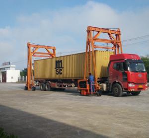 Quality Different Lift Height Gantry Container Crane , Port Gantry Crane 40 Ton Loading Capacity wholesale