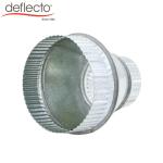 UL Pipe Fitting Air Duct Reducer 6 Inches To 8 Inches Ventilation Parts