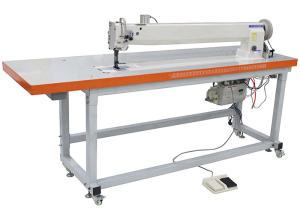 Quality Long Arm DP17 240V Three Synchronou Double Needle Sewing Machine wholesale