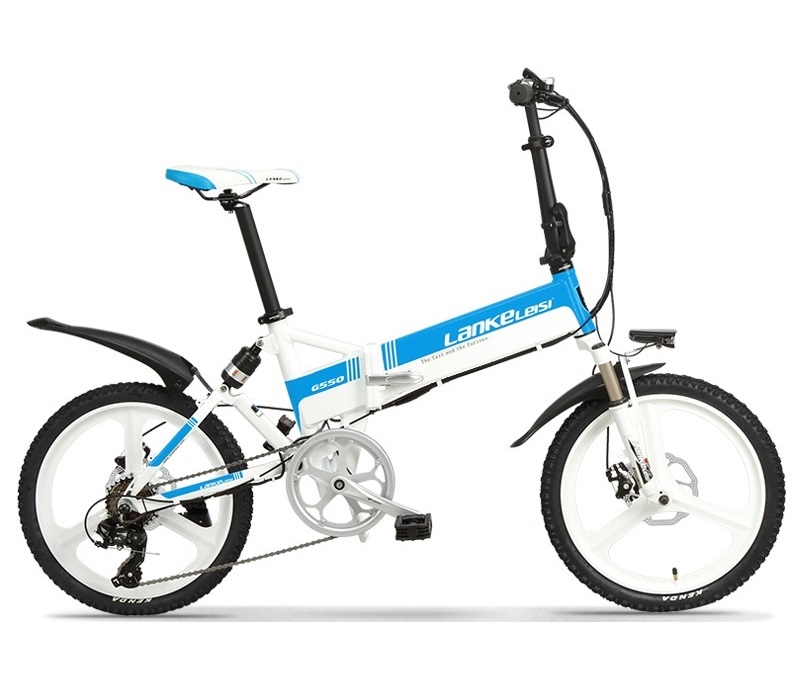 Anti Rust Foldable Electric Bike CE Certificate 20 Inch For Commuting