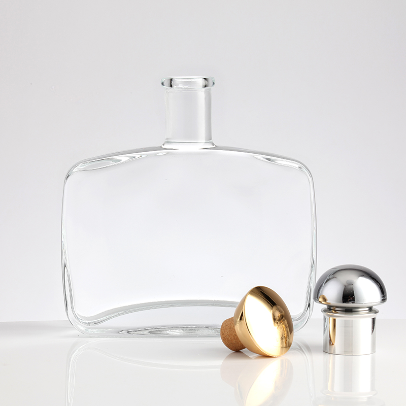 750ml Glass Bottle for Beverage Base Material Glass Industrial Whiskey Vodka Gin Rum