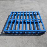 Industrial Folding Steel Storage Cage Stackable Wire Mesh Pallet Cage 200kg