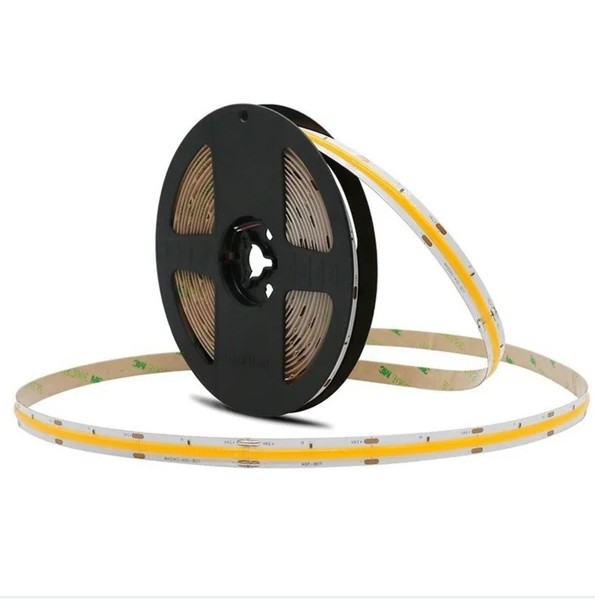 Certified 10W/m 2700K-6500K 90 CRI CRI Adjustable COB LED Strip for Dimmable Illumination