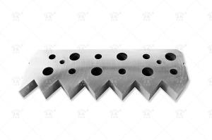 Quality D2 SKD11 Solid Double Shaft Shredder Blades Crusher Blade Knives wholesale