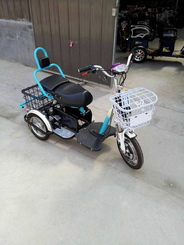 48V 350W 500W Motorised Mobility Scooter 3 Wheel For Two Passengers