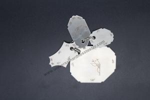 Quality High Accuracy Welding Inspection Gauges , Fillet Weld Gauge Pocket wholesale