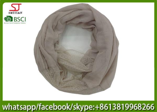 China factory direct supply embroider lace joint hin scarf 70*180cm 20%Cotton 80