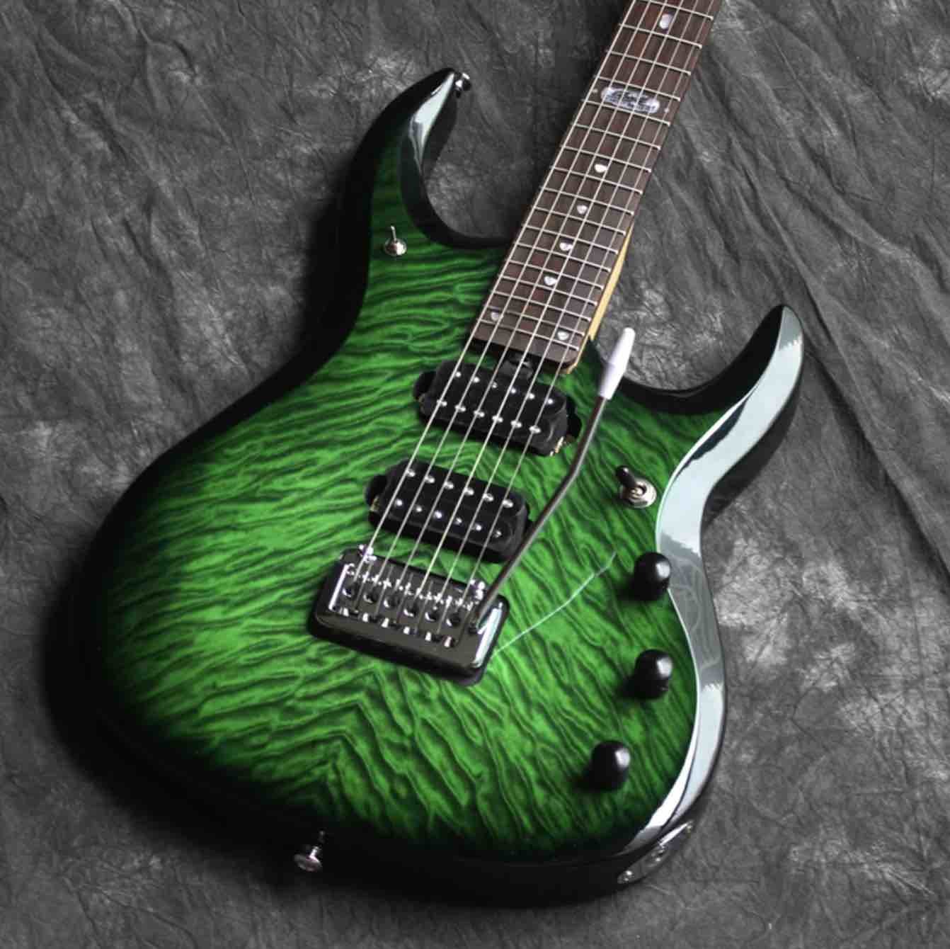 Custom Mahogany with Quilted Maple Top John Petrucci Signature Su-hr Musicman JP Electric Guitar Customize Kinds Shape E