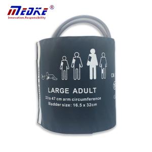 Quality Double Tube Nylon Reusable Blood Pressure Cuff 33cm Adult wholesale
