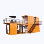 Hotel Prefab Modular Steel Container Homes Sentry Box Mobile Container House