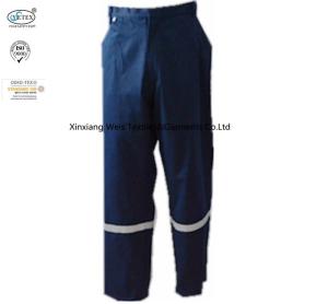 Quality Cotton Camouflage Printed Fire Resistant Pants With Reflective Tape 300gsm wholesale