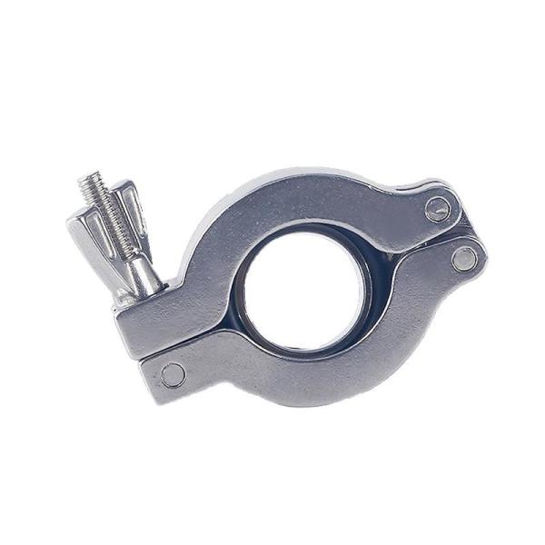 High Pressure Sanitary Vacuum Stainless Steel Pipe Clamp for Customized Brewing