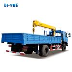 5 Ton Dump Truck With Crane Construction Mobile Hydraulic Boom Crane