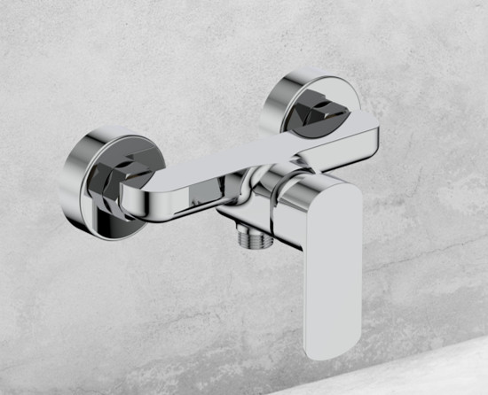 Water Saving Shower Mixer For Bathroom Scratch Resistant Shower Faucet No Spout Easy To Clean