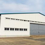 Clear Span Metal Buildings Workshop , Customized Light Steel Frame Commercial