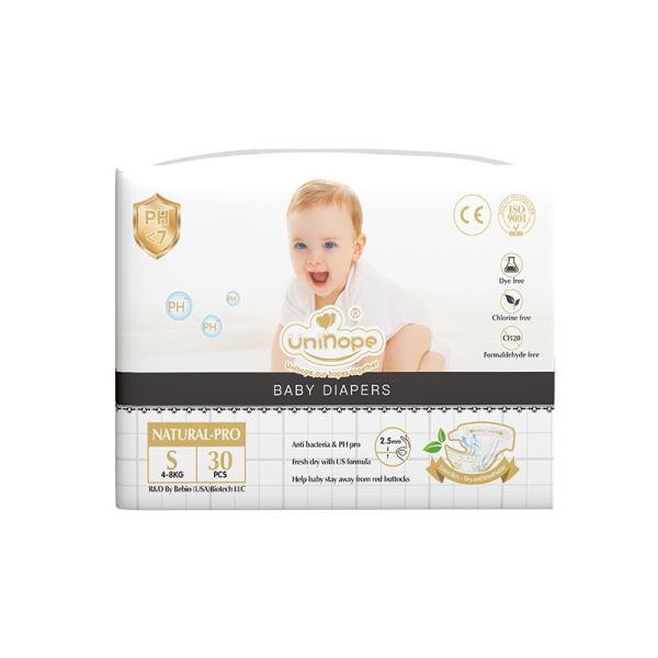 High Absorption Dry Surface Baby Diaper From for 27 to 35 lbs Born Pumpers