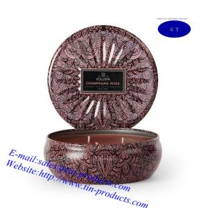 Quality Candle Box/ Candle Tin Box/ Candle Holder/Tin Candle Holder from Goldentinbox.com wholesale